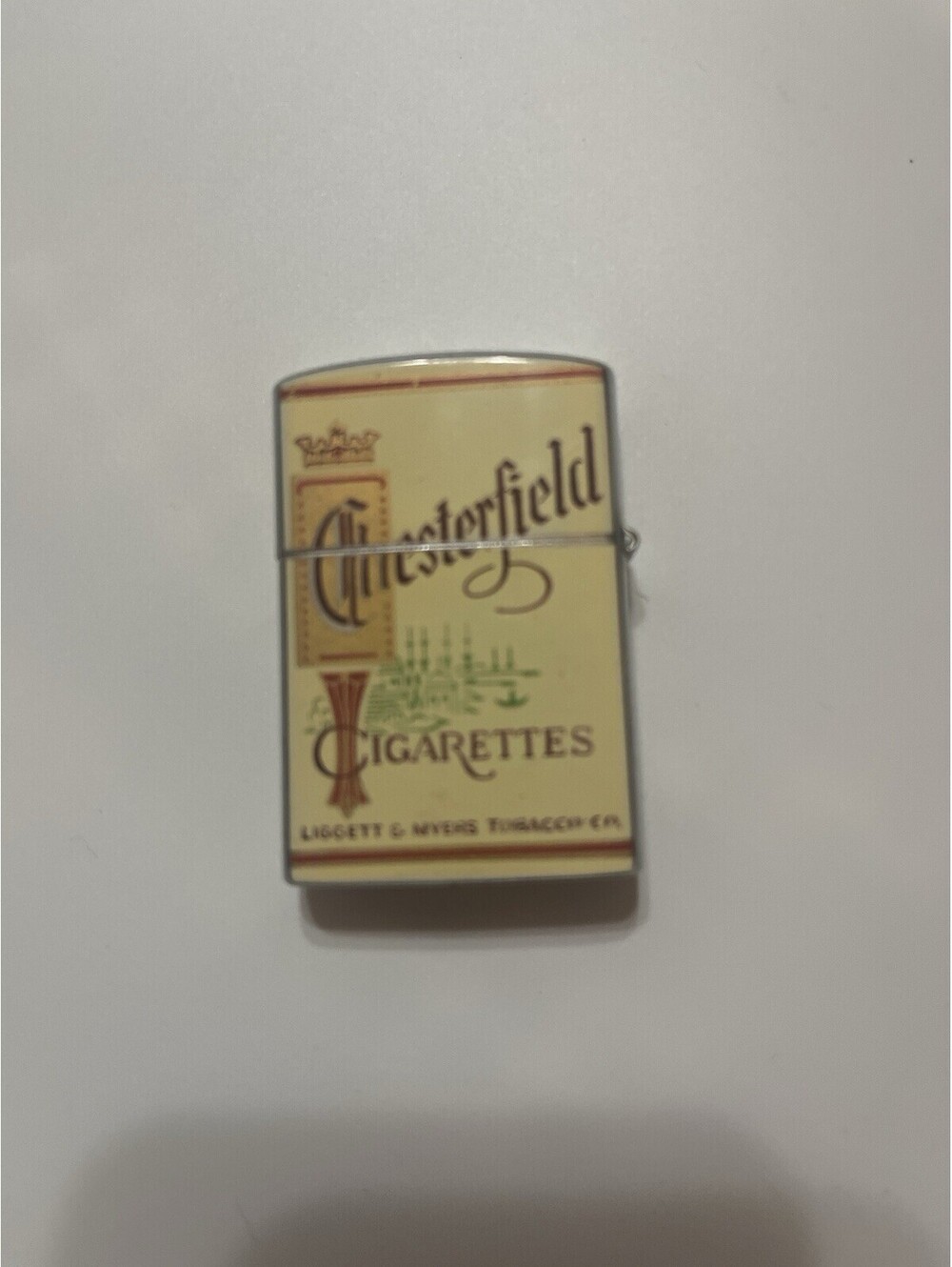 Vintage 1960s Chesterfield Cigarette Pack Lighter Continental Japan Advertising